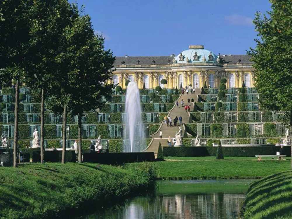 Sanssouci Palace in Potsdam